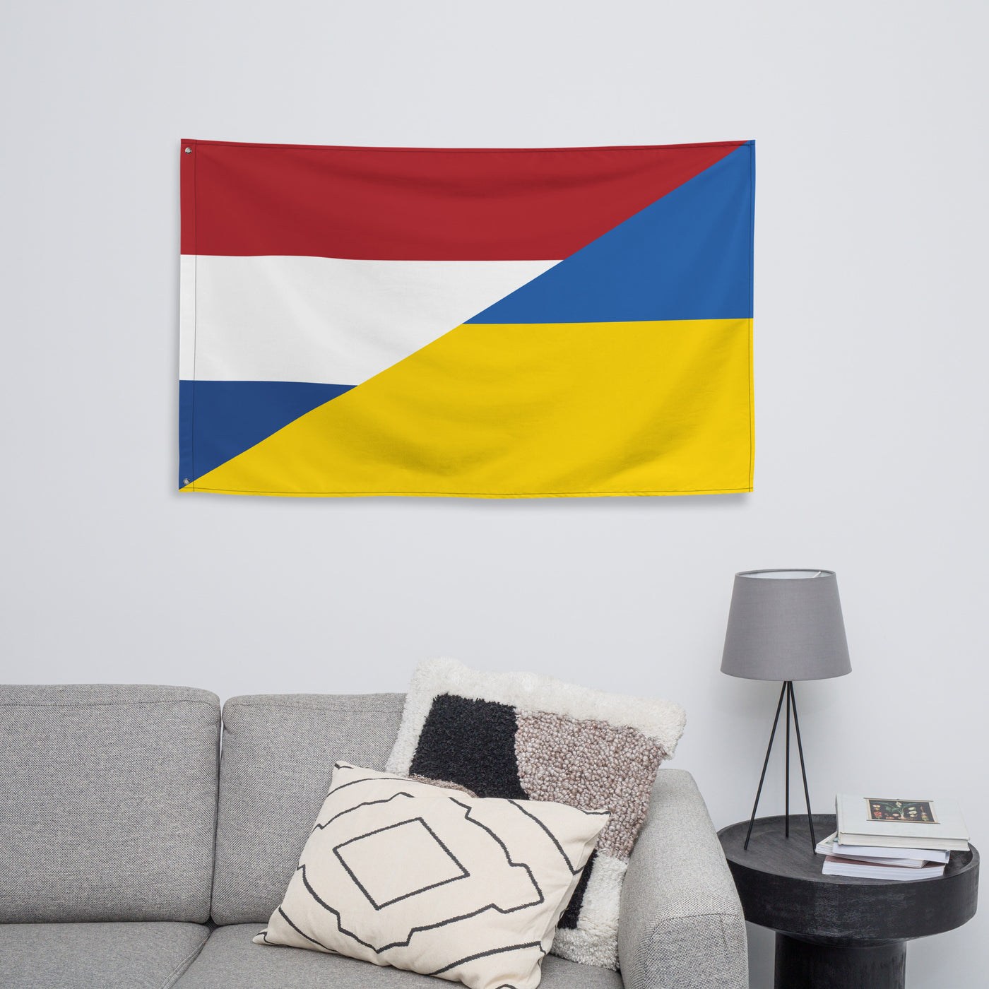 Netherlands-Ukrainian Flag