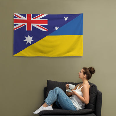 Australia-Ukrainian Flag