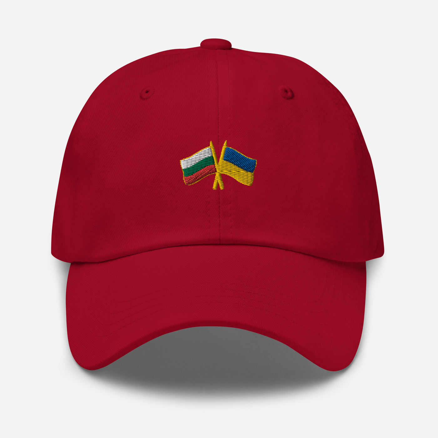 Bulgaria-Ukraine Cap Embroidery