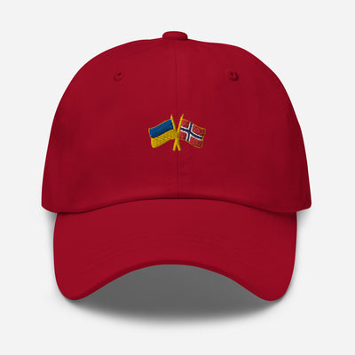 Norway-Ukraine Cap Embroidery