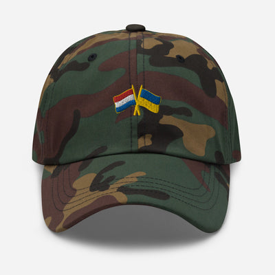 Netherlands-Ukraine Cap Embroidery