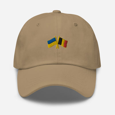 Belgium-Ukraine Cap Embroidery