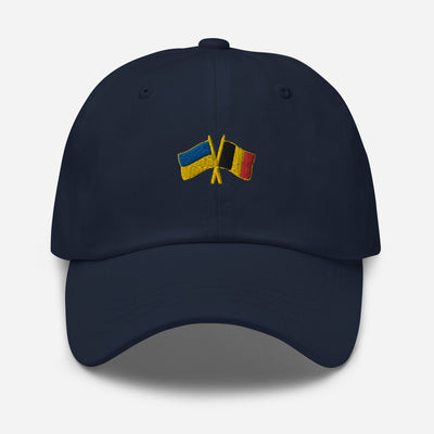 Belgium-Ukraine Cap Embroidery