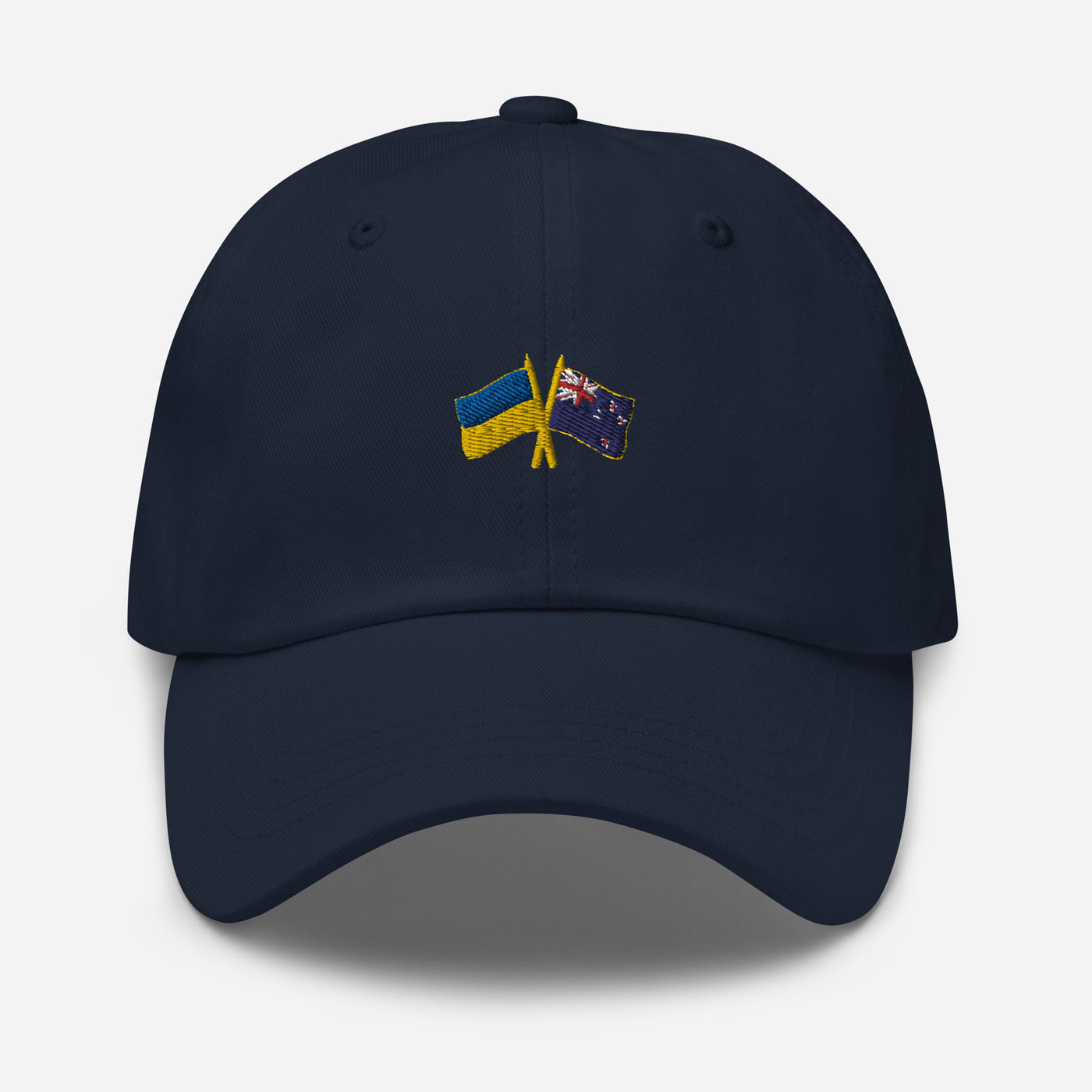 New Zealand-Ukraine Cap Embroidery