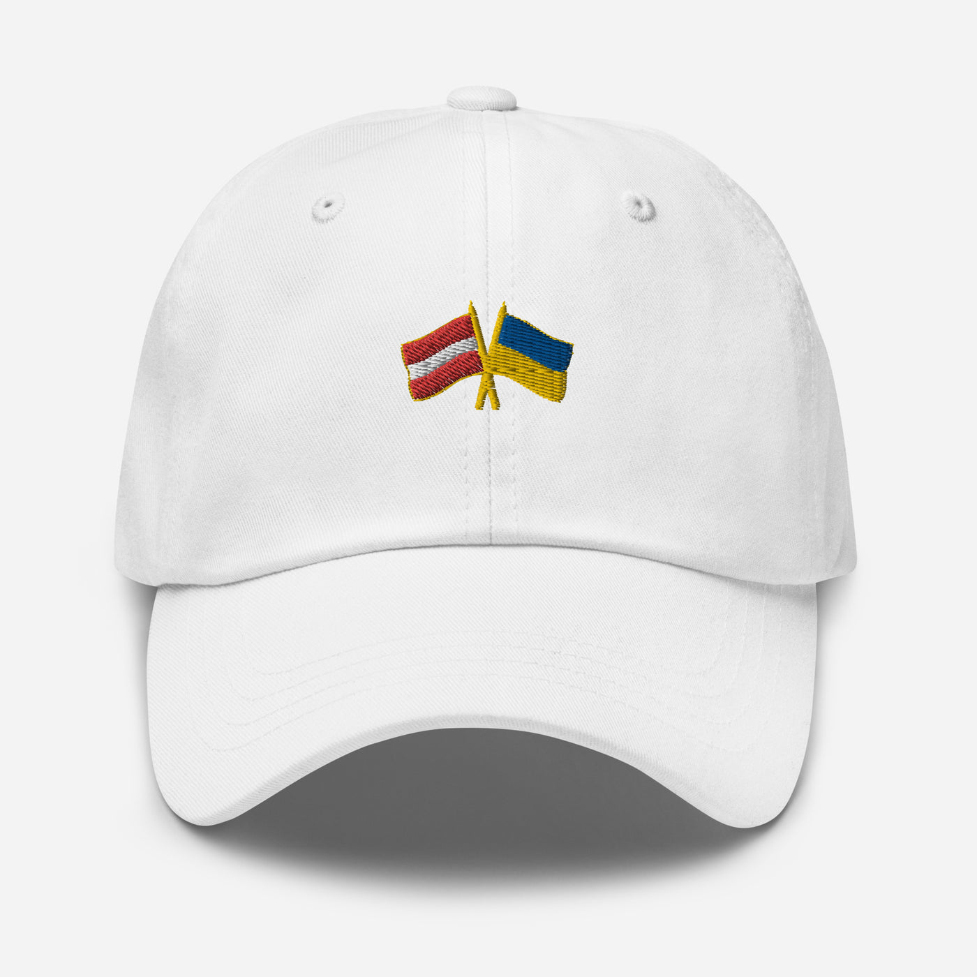 Latvia-Ukraine Cap Embroidery