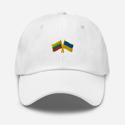 Lithuania-Ukraine Cap Embroidery