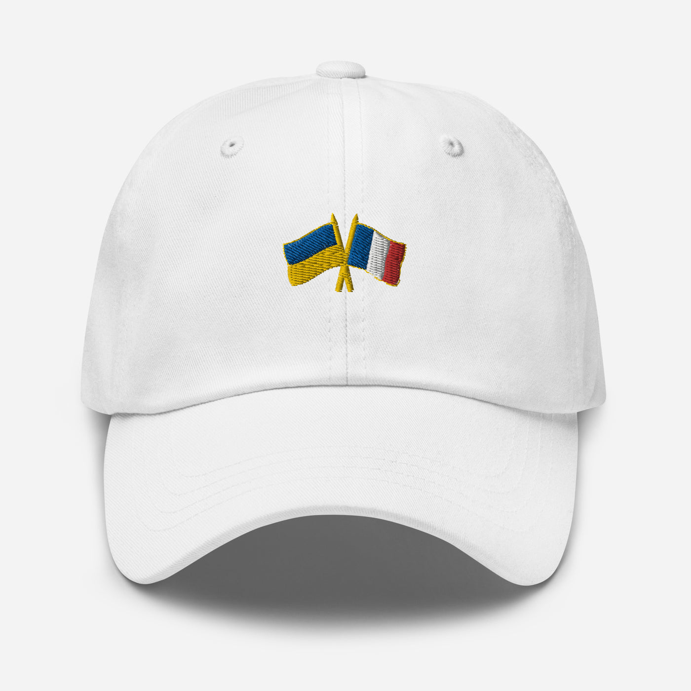 France-Ukraine Cap Embroidery