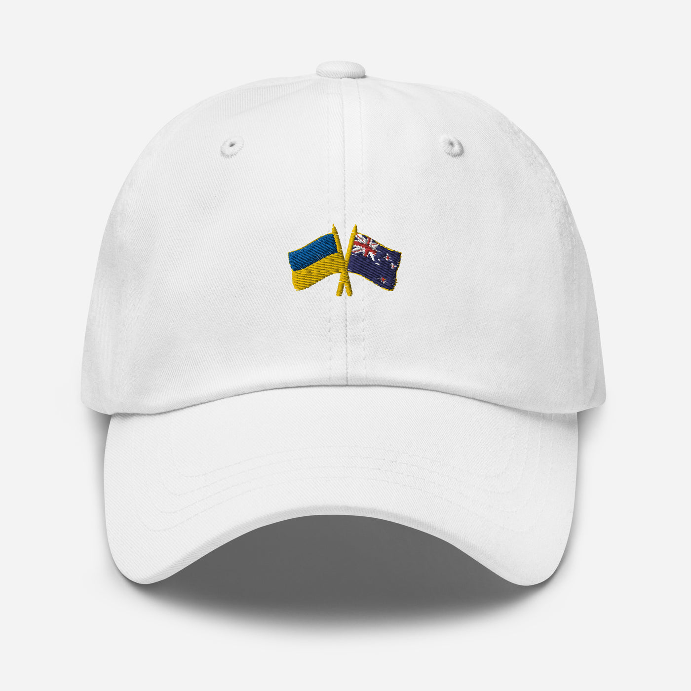 New Zealand-Ukraine Cap Embroidery