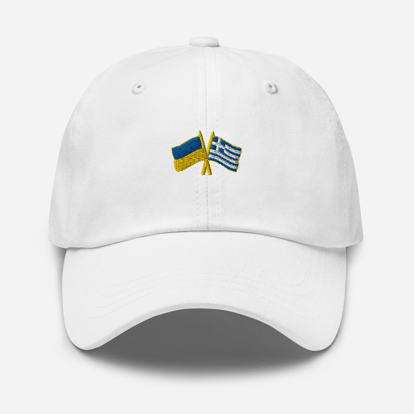 Greece-Ukraine Cap Embroidery