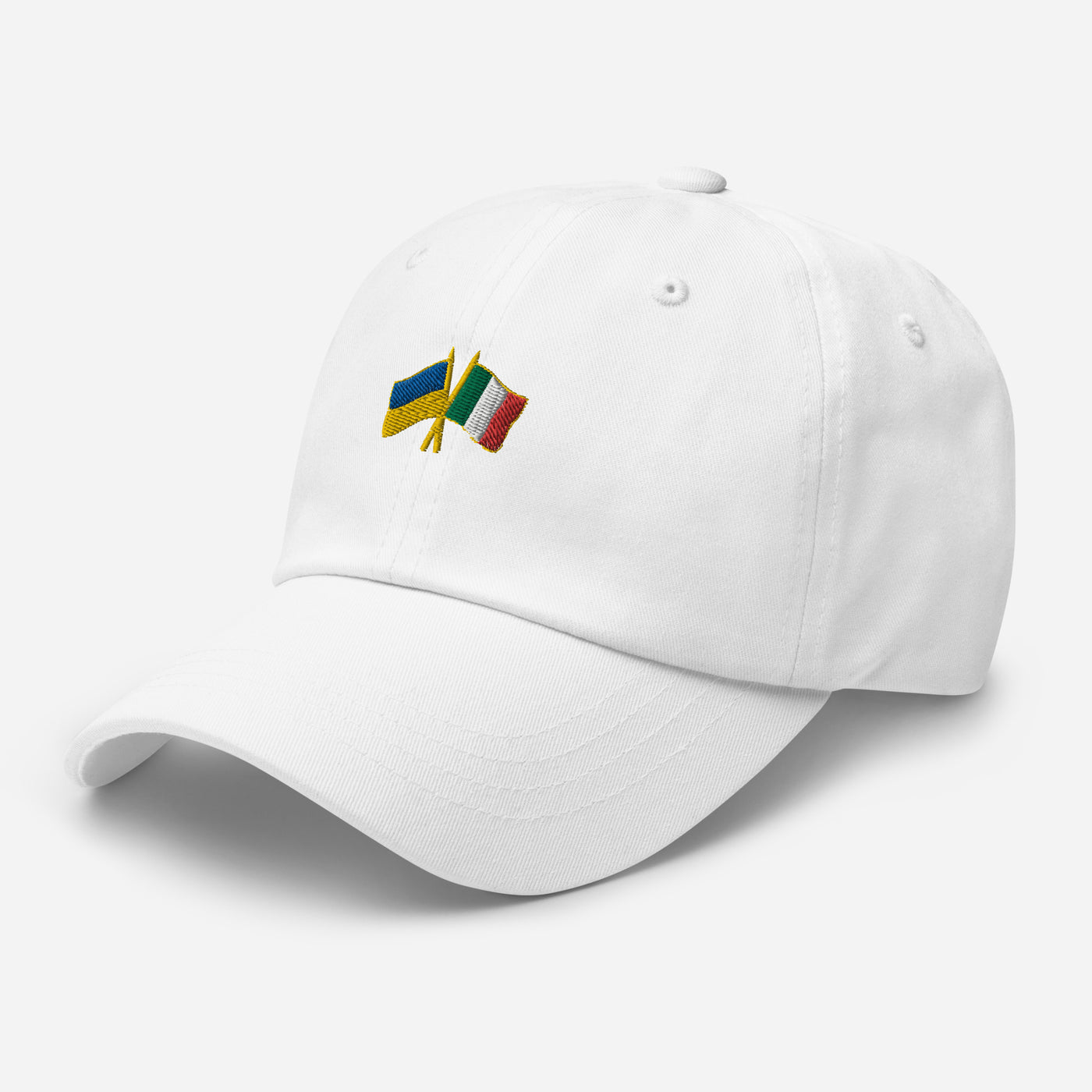 Italy-Ukraine Cap Embroidery