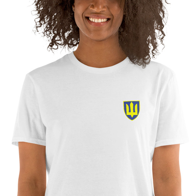 Ukrainian Military Emblem 1 Colored T-shirt Print