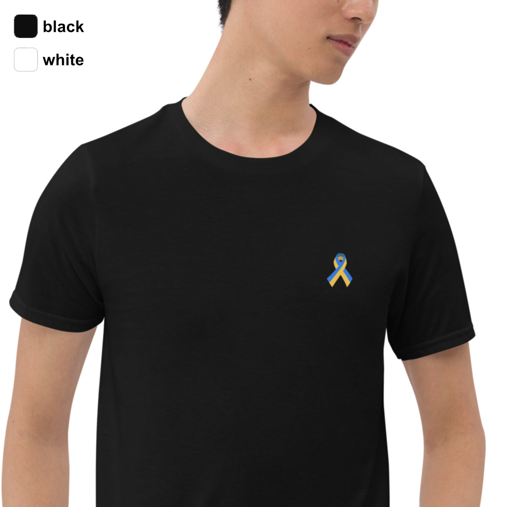 Paying Tribute to the Ukrainian Courage T-shirt Print