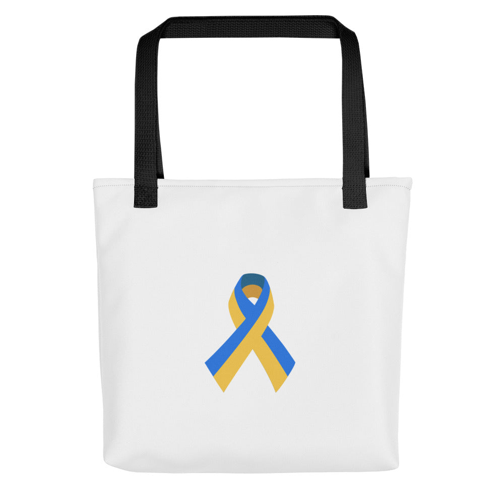 Paying Tribute to the Ukrainian Courage Tote Bag