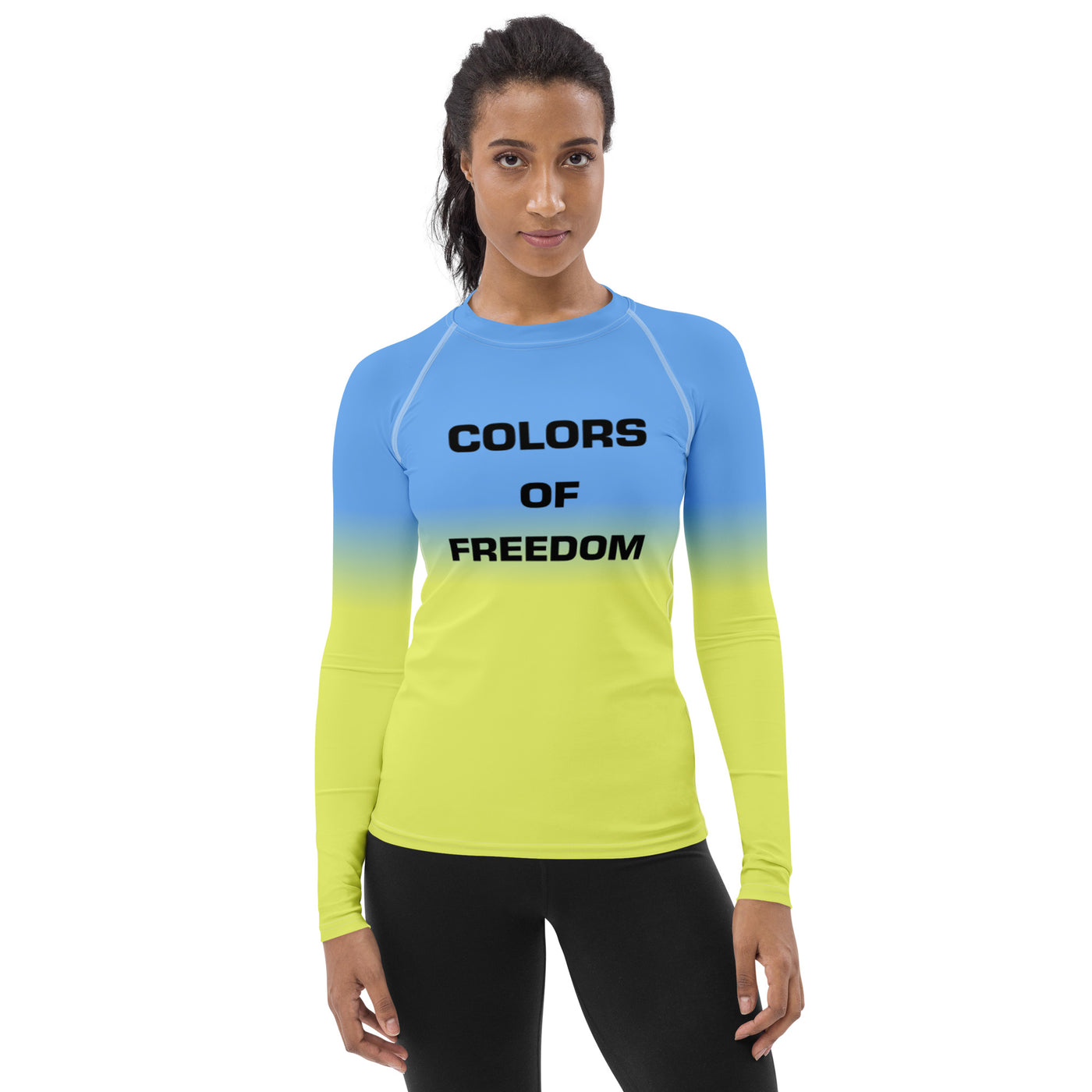 Colors of Freedom Rash Guard Print