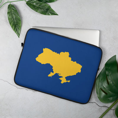 Map of Ukraine Laptop Sleeve