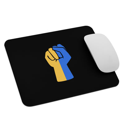 Raise Your Fist for Ukraine Mouse Pad