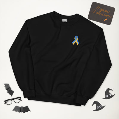 Paying Tribute to the Ukrainian Courage Sweatshirt Print