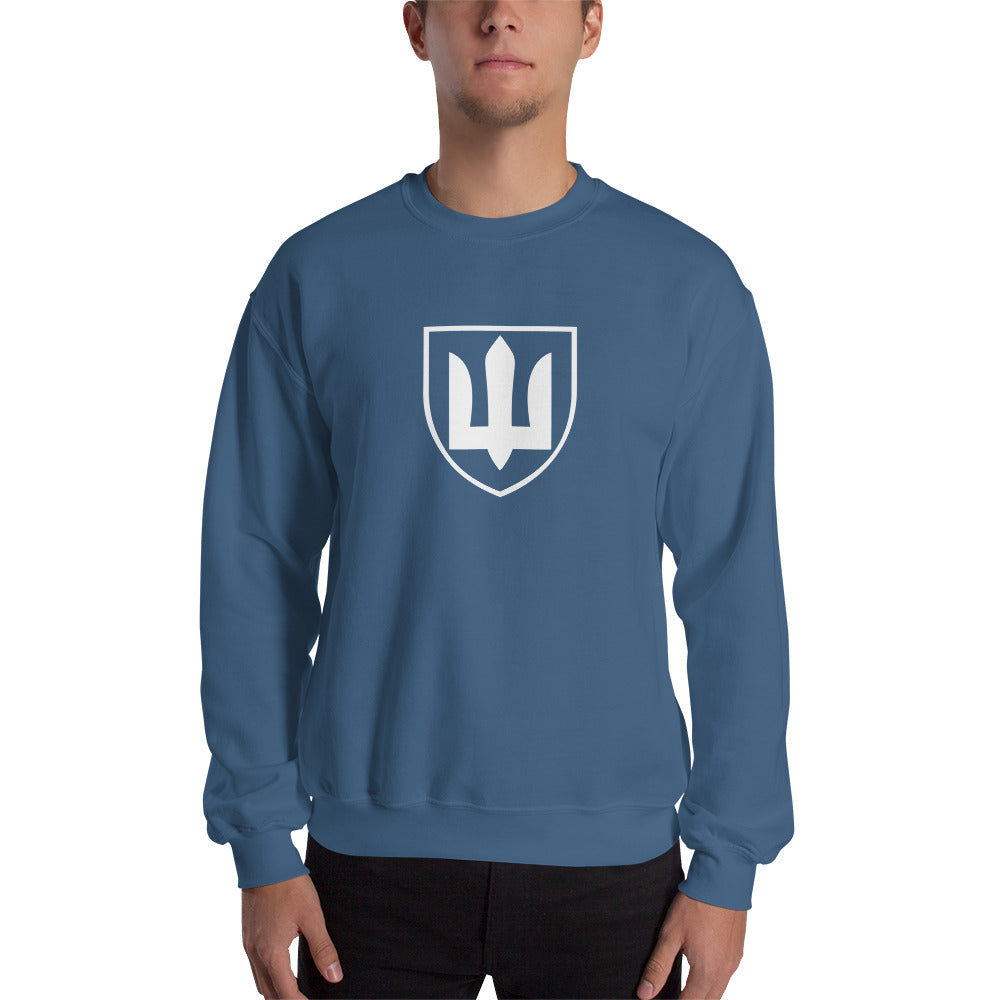 Ukrainian Military Emblem 1 Big Sweatshirt Print