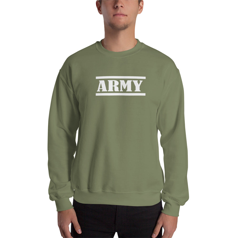 Army Sweatshirt Print
