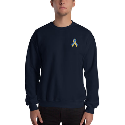 Paying Tribute to the Ukrainian Courage Sweatshirt Print