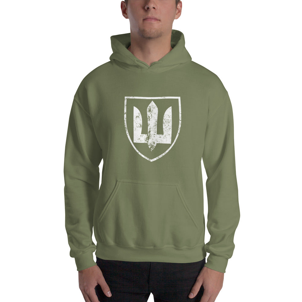 Ukrainian Military Emblem 1 Heavy Blend Hoodie Print