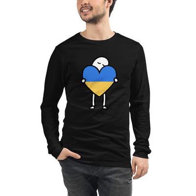 Love to Ukraine 6 Big Long Sleeve Shirt Print
