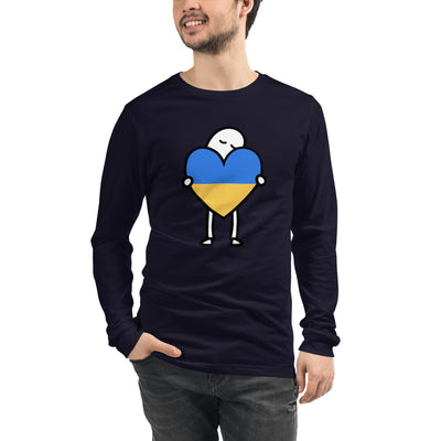 Love to Ukraine 6 Big Long Sleeve Shirt Print