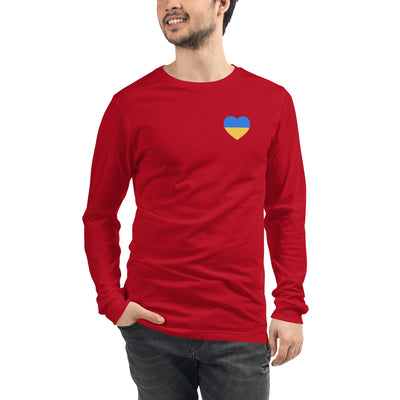 Love to Ukraine Long Sleeve Shirt Print