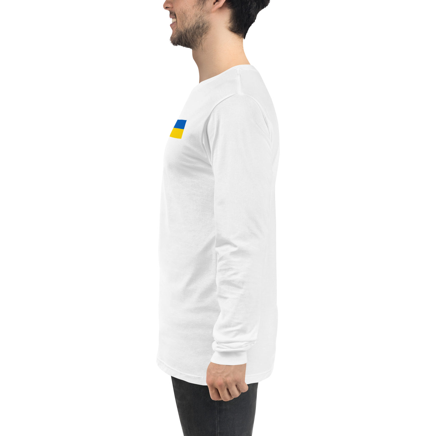 Ukrainian Flag  Long Sleeve Shirt Print